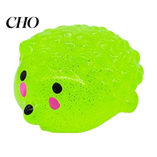 Kids Stress Relief Toy Mini Glitter Animal Squeeze Toy, Whale Hedgehog Dolphin Crab Rabbit Gadget Pinch Anxiety Stretchy Ball, Party Favors