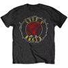 Hot Guns N Roses Band Retro Distressed Rock Loose Brand Oversized Loose Tshirt