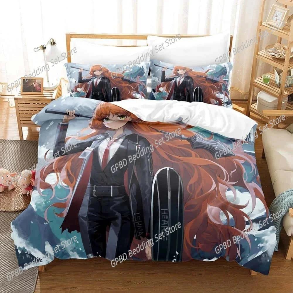 Fashion Game Limbus Company 3D Duvet Cover Bedding Set Comforter Linen Pillowcases Home Decor Single Double Twin King Queen