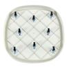 Square Flower Pot Mobile Tray Non-Slip Rolling Plant Tray Detachable Plants Holder  Balcony Yard