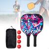 Pickleball Paddles Equipment Racquets for Sports Practice Players Glasses Girl