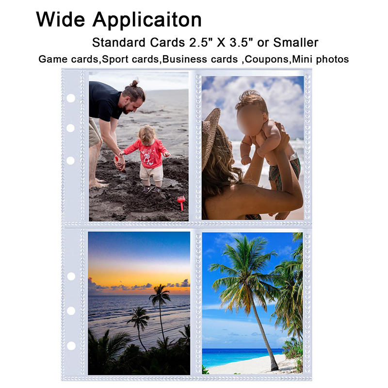 Fichário de Photocard Kpop Álbum de Cartões Fotográficos Livro de Coleção Caderno de Couro PU Protetor de Fotos Material Escolar