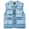 Men's Quick-Dry Multi-Pocket Vest for Fishing, Outdoor Work, Photography, and More - Plus Size Available