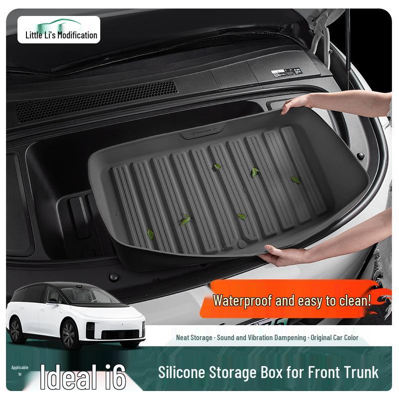 

Silicone Pad for i6 Frunk Storage Box Decoration Original Black Silicone Box