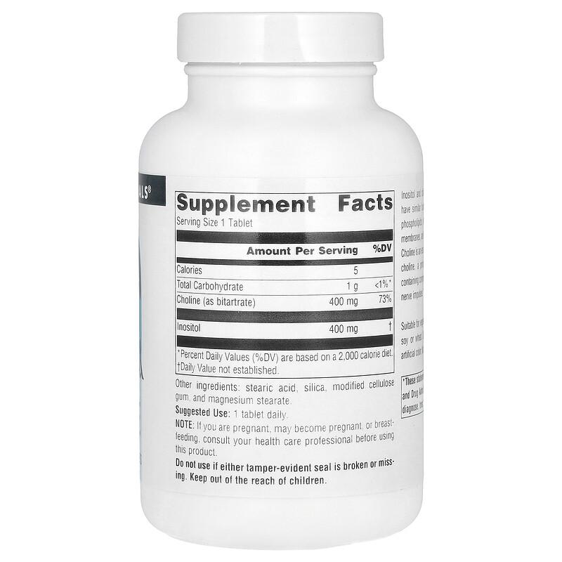 Inositol & Choline, 100 Tablets
