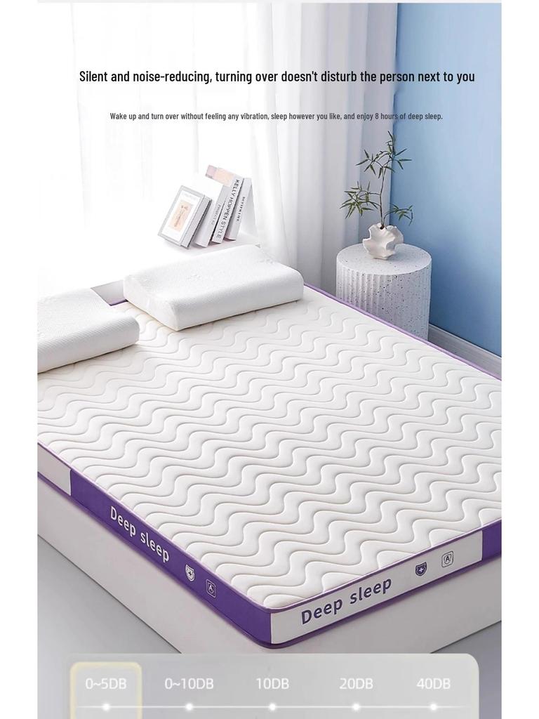 Latex Memory Foam Mattress Soft Pad for Home, Dorm, or Rental Use – Ideal for Single Tatami Beds