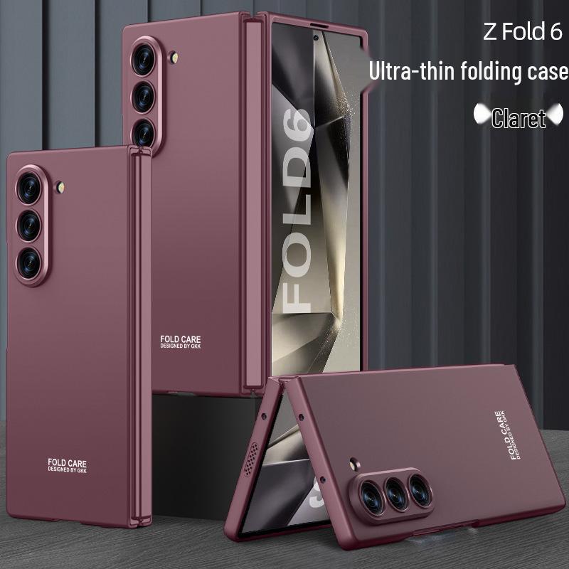 Z Fold6 Ultra-Thin Matte Hard Shell Case - Anti-Fall, Foldable, Precise Cutouts