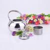 Stainsless Steel Teas Kettles Teapots with Infuser Metal Coffee Pots Round Teas Pots