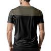 Men's Fashion Printed V-Neck Short Sleeve T-Shirt