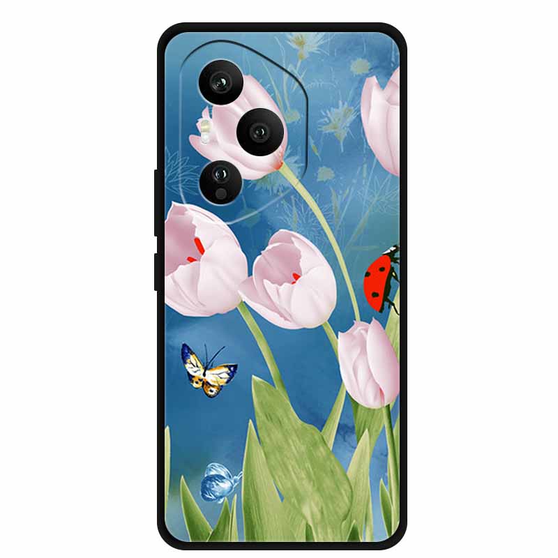 For Honor 400 Pro 5G Case Original Soft Silicone TPU Phone Cases Cover Honor400 Pro DNP-NX9 6.7" Fashion Protector Planet Capa