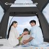 HANDUNYOU 4-6 Person Quick-Open Blackout Camping Tent