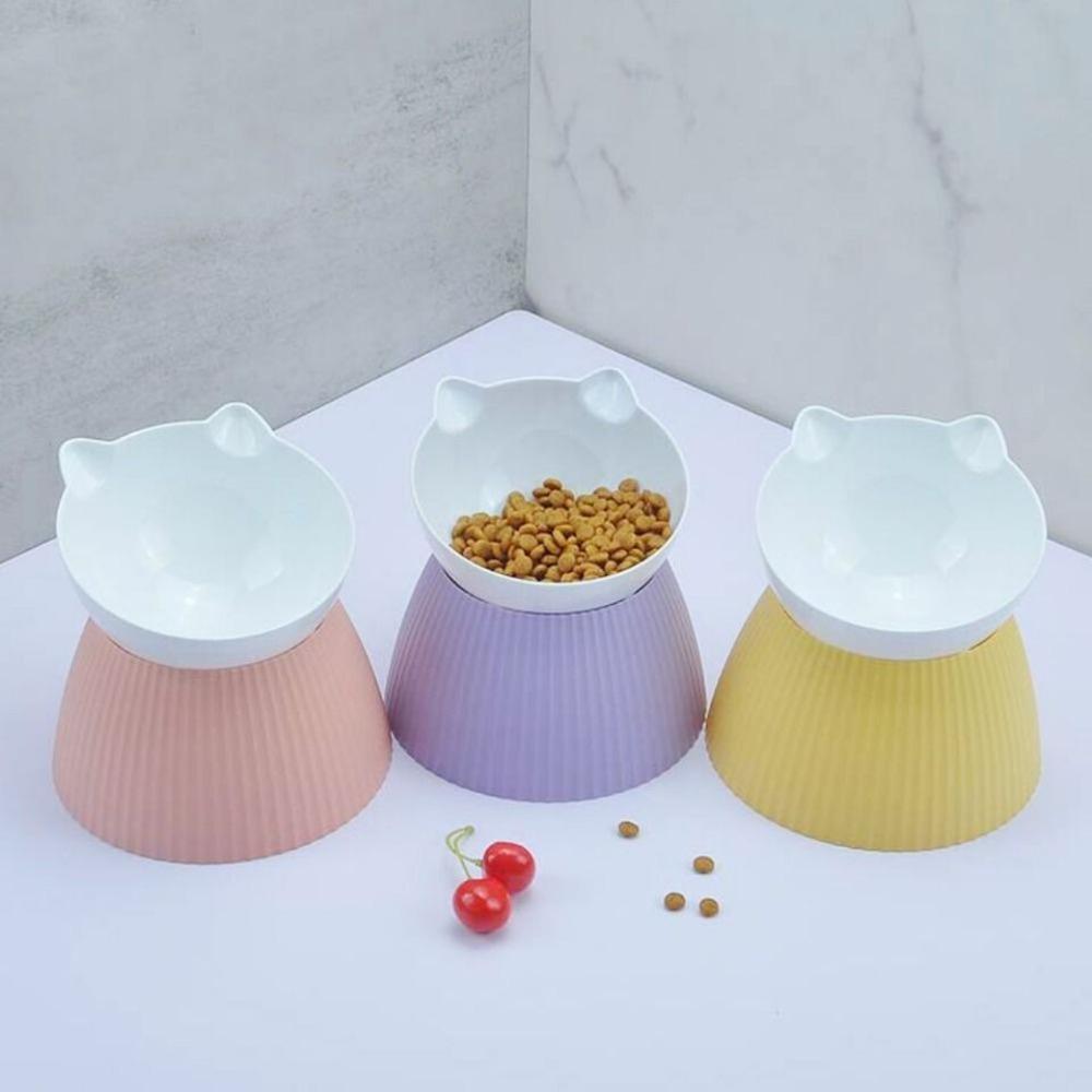

Large Capacity Neck Protection Bowl Anti Rollover Pet Bowl New Dog Bowl