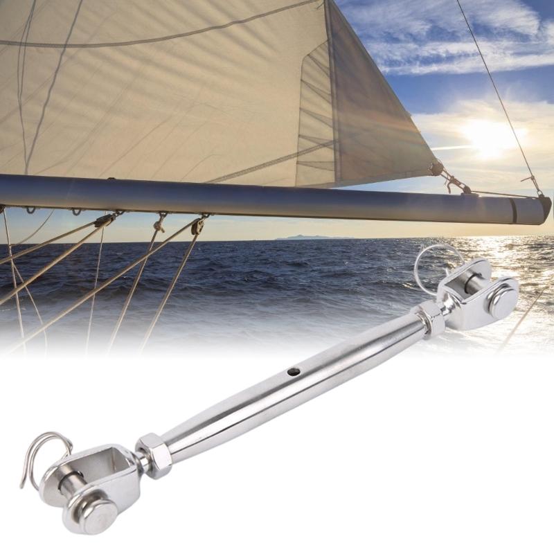 Heavy Duty Turnbuckles 304 Stainless Steel Closed Body Turnbuckles Long Last Performances for Professional Projects