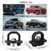 Rote/Blaue/Schwarze Ladeflächen-Seitenwand-Anker 4er-Set Zurrösen-Anker für Chevy Silverado Pickup-Anker Ladefläche Einfach zu bedienen