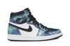 Women's Sneakers Jordan 1 Retro High Tie Dye (Women's) White/Black-Aurora Green