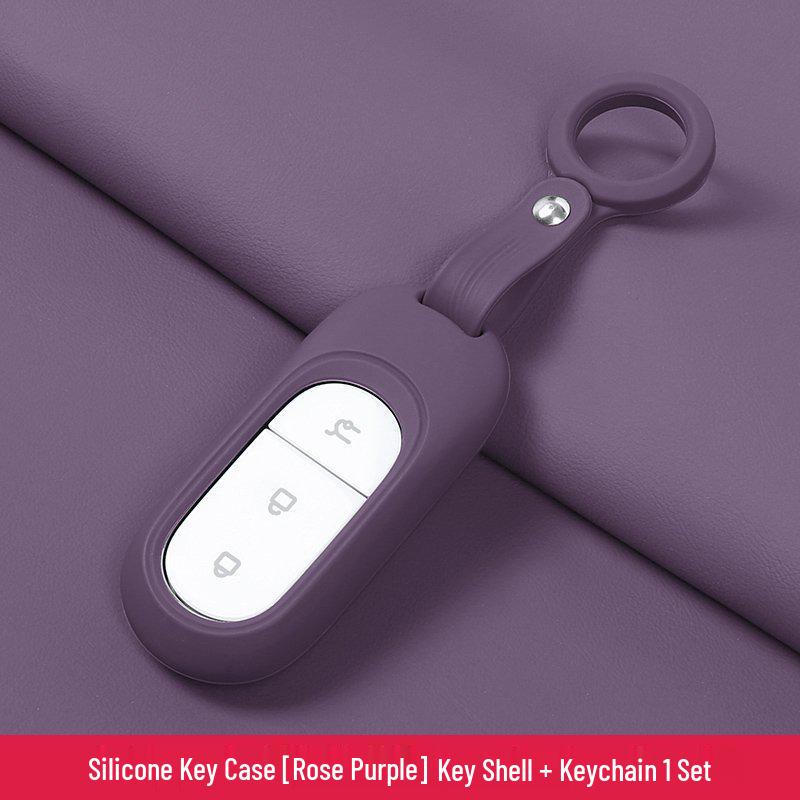 High-Grade Silicone Unisex Car Key Case for Leapmotor B10 - Full Coverage Protection
