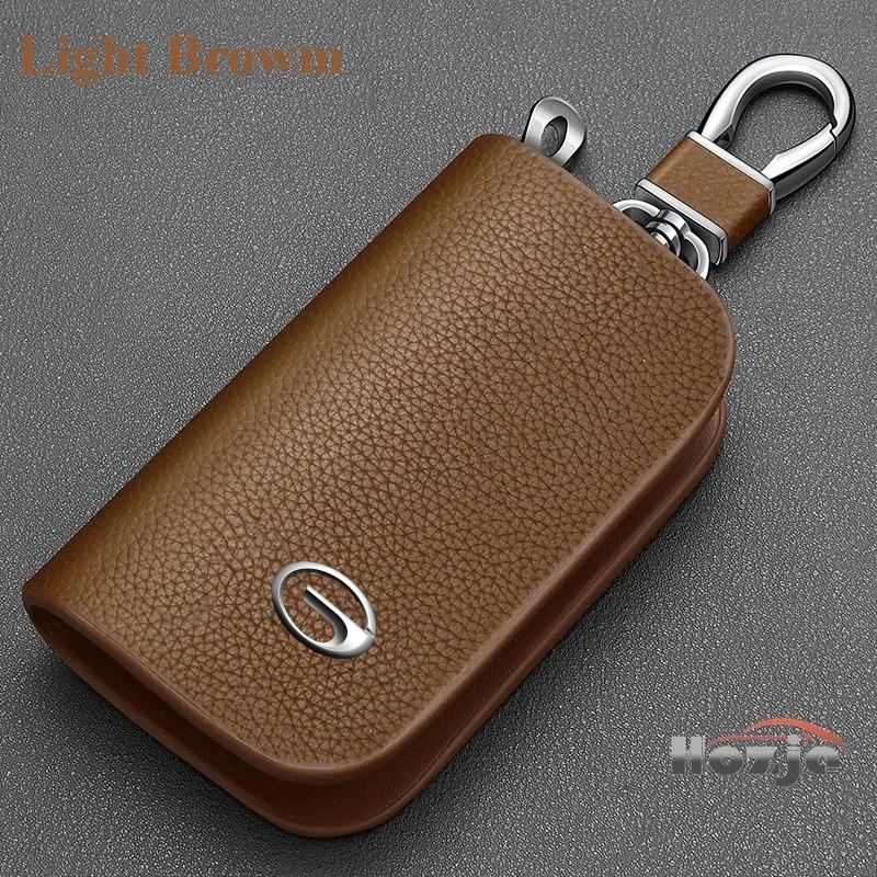 Car Leather Key Case Zipper Key Cover for GAC GS8 GA8 GS4 GS3 S7 EMZOOM GA3S Remote Control Protective Bag Gift 2025 2026