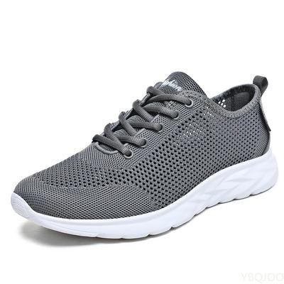 Mesh Herren Sneaker Sommer Freizeitschuhe Herren Atmungsaktiv Outdoor Rutschfest Walking Fitnessschuhe Schnürschuhe Herren Turnschuhe Größe 38-47