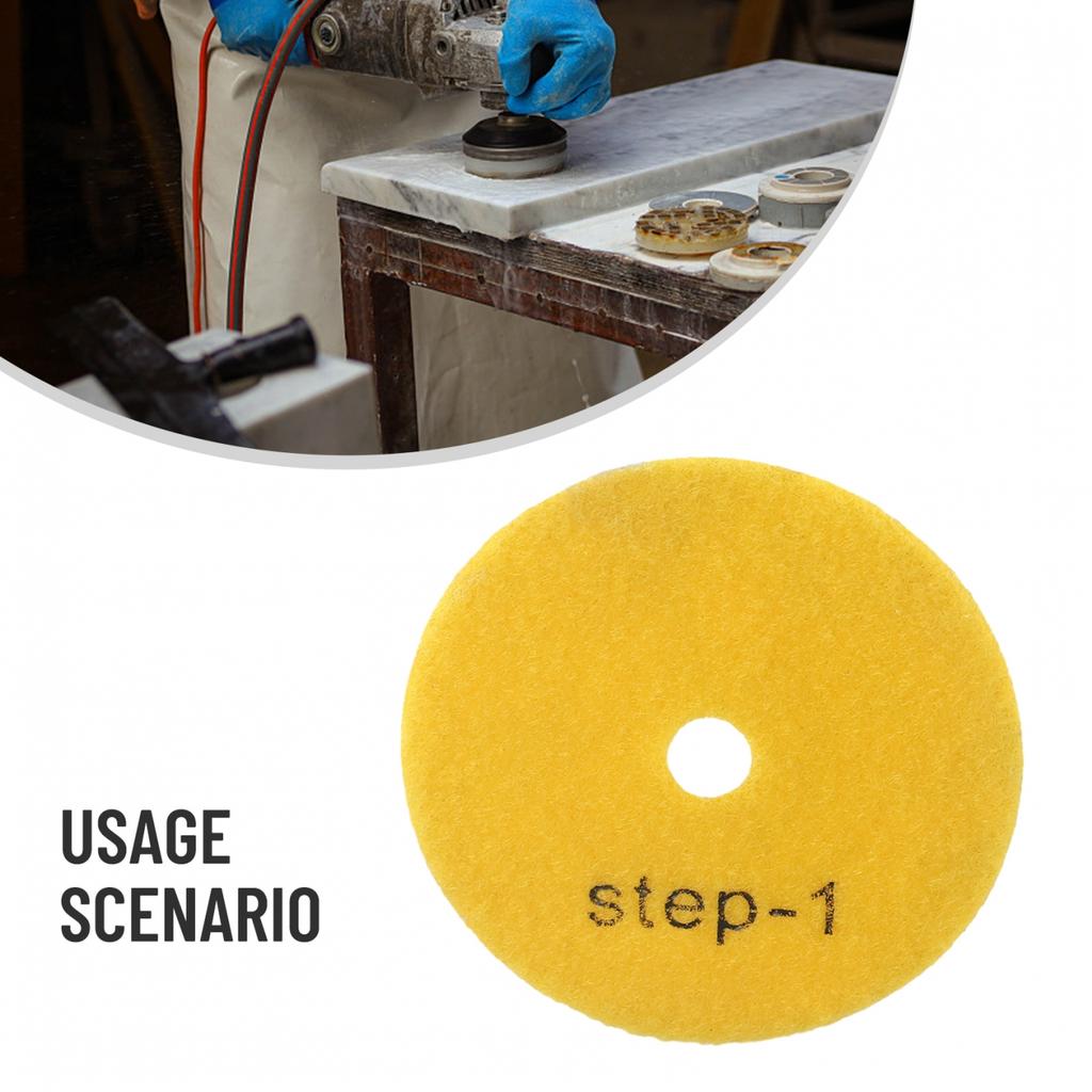 Wet Dry Inch Polishing Pad Abrasives Tools Diamond Polishing Pad Set