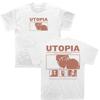 Travis Scott La Flame grafica 2026 T-shirt Unisex Girocollo 100% Cotone Manica Corta Oversize Y2k Moda Popolare Nuova Maglietta
