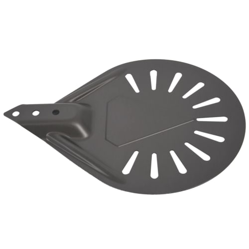 FRGMNT Metal Pizza Turning Peel, Oversized, Professional, Long-Round Pizza Tool with Aluminum Adjustable Pastry and Removable Handle