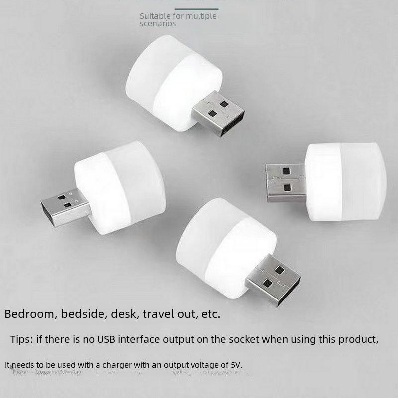 Multi-Color LED USB Night Light: Red, Blue, Green, Purple, Pink - Atmosphere Lighting