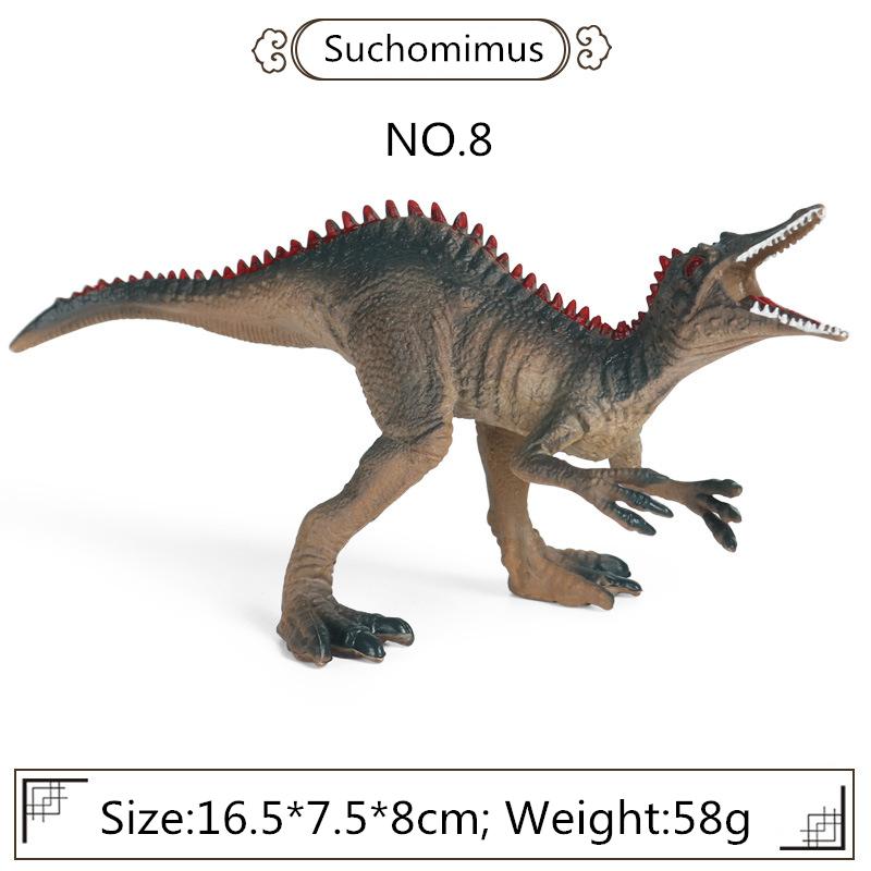 Mini Jurassic Dinosaurs Action Figures Simulate Solid Vintage Tyrannosaurus Rex Triceratops Model Toys For Children Xmas Gifts