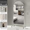 Oujian Adjustable Rolling Full-Length Mirror