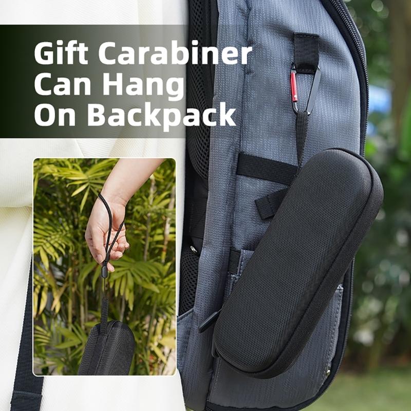 Durable Nylon Carrying Case for Pocket3 Camera Gimbal Holder Inner Pocket Case with Zipper Easy Open Close Pouch