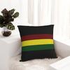 Federa Cuscino Quadrata Bandiera Rasta Strisce Rasta Copricuscino Federa Cuscino Copricuscino da Divano per Casa Salotto