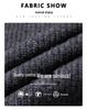 Men's Jacquard Wool Cardigan - 2025 Autumn/Winter Fashion, Zip-Up Stand Collar, Casual Sweater for Middle-Aged and Young Adults.