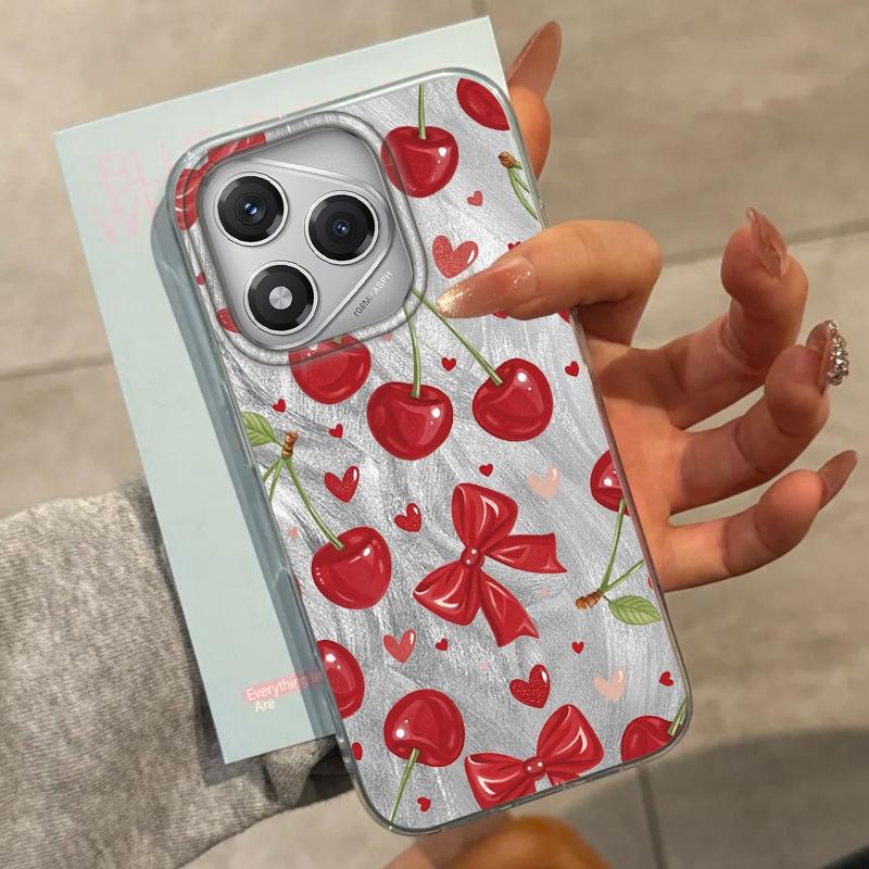 Summer Red Fruit Girls Women Case For Honor 400 Pro X9c Magic7 Magic6 200 Lite Smart X9a X8a X8b X8c X7c X6c X8 90 Fundas Cover
