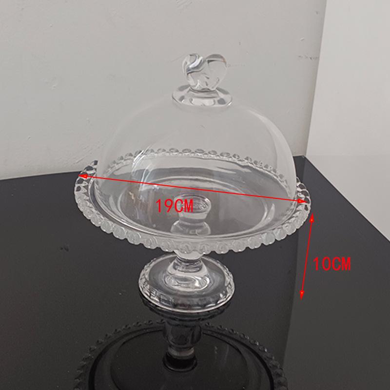 Vielseitiger Acryl- und Glas-Desserttisch-Präsentationsständer für den Innen- und Außenbereich