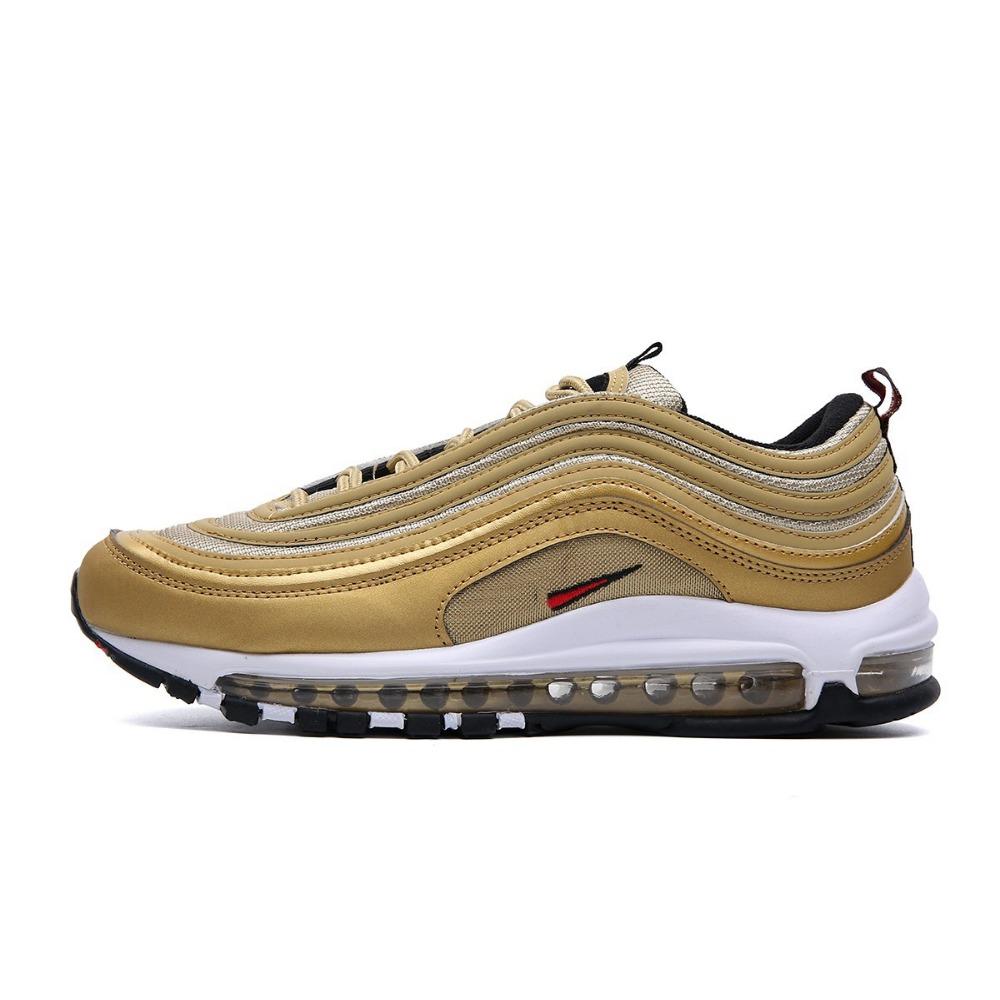 Sports Shoes Air Cushion Casual Full Palm Breathable and Wear-resistant Male and Female Couples Running Shoes Breathable and Comfortable
