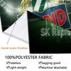 Rapid Vienna logo Wall Hanging Printed Fabric Blanket Decorative Tapestries for Bedroom Living Room Home Decor