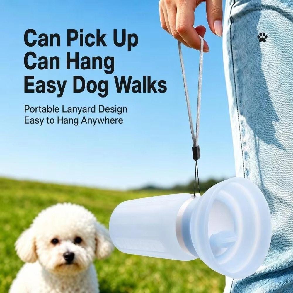 Silicone Outdoor Pet Water Cup Portable Portable Water Feeders Travel Dog Water Bottle Travel