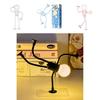 Adorable Cartoon Style Mini Night Light With Unique Vacuum Suction And Colorful Led For Bedroom Ambiance