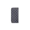 Louis Vuitton Zippy Checkered Coated Canvas Wallet Men wallet Graphite N63095