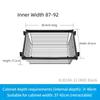Closet Pull-out Basket Drawer Cloakroom Wardrobe Built-in Stretchable Pants Rack Household Multi-Layer Clothes Storage Rack