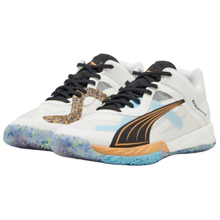 Puma Accelerate Nitro Sqd First Mile Comfortable Versatile Low-Top Training Shoes Unisex sneaker White Black 10759401