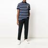 Polo Ralph Lauren Striped Loose Fit Short Sleeve Polo Shirt Men Tops Blue 710795723-001