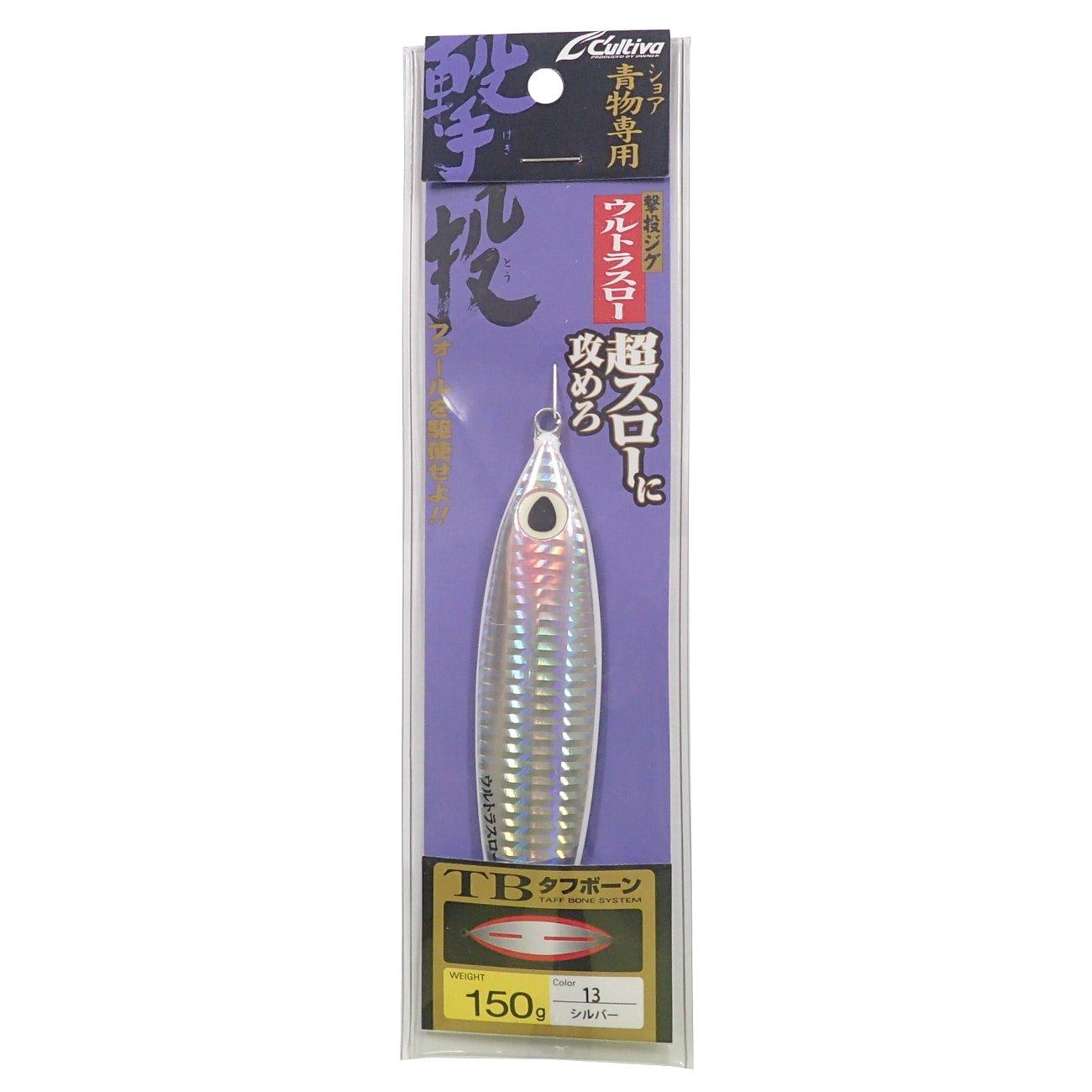 

OWNER Metal Jig Lure GJUS100 Shooting Jig Ultra Slow 150g Silver #13
