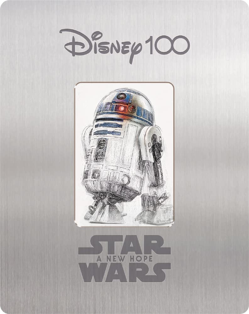 Star Wars Episode A New Hope 4K UHD MovieNEX Disney100 Steelbook ULTRA HD Digital Copy MovieNEX 4 [4K + Blu-ray + + World] [Blu-ray]