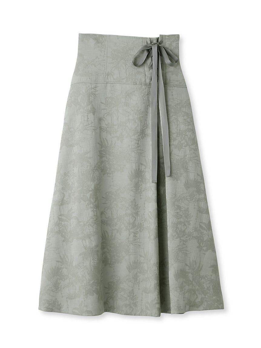 Юбка на шнуровке сбоку