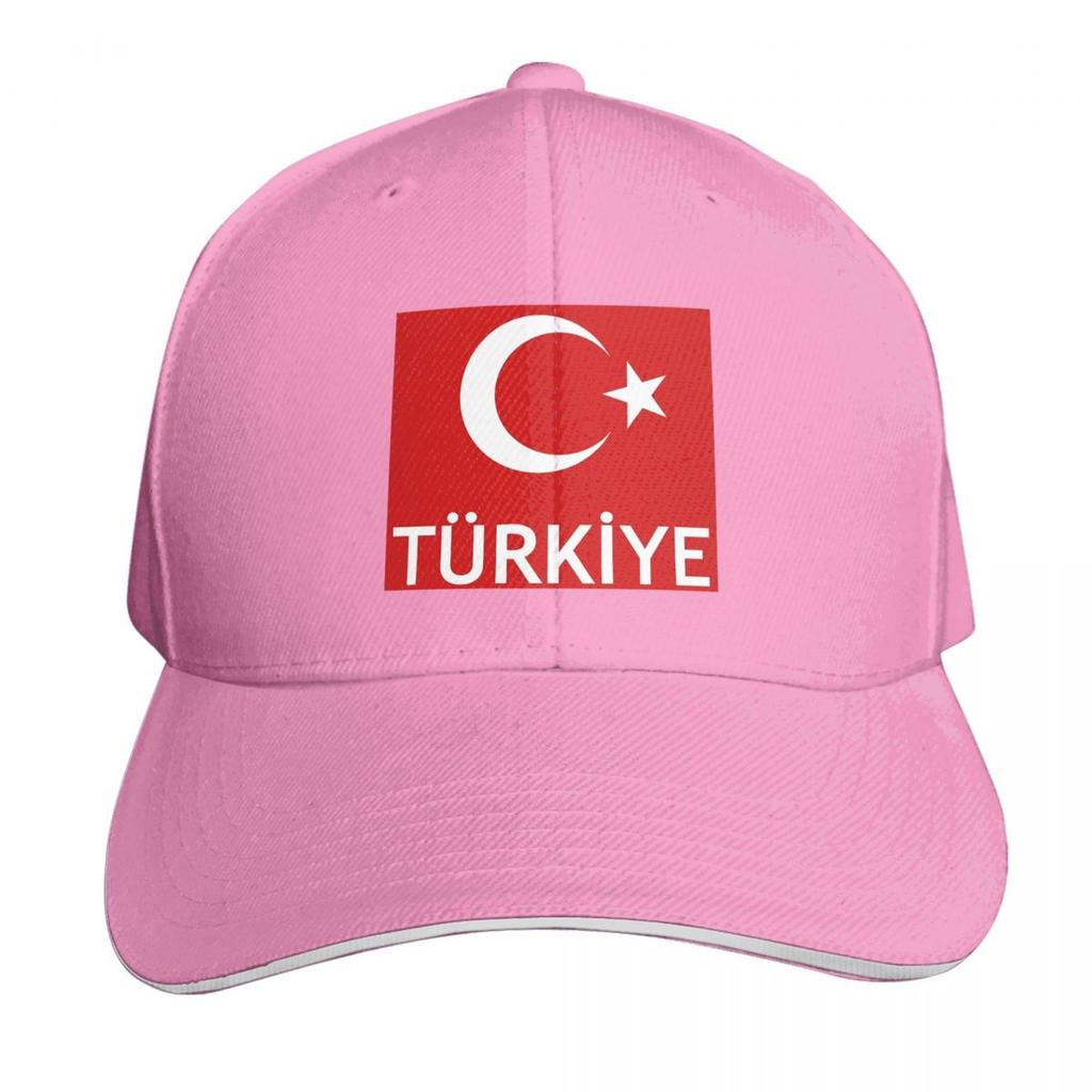 Türkei Türkische Flagge Nationale Kappe Mode Lässig Baseballkappen Verstellbarer Hut Hip Hop Sommer Unisex Baseballkappen