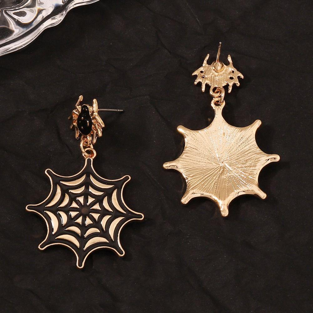 Tassel Cute Pumpkin Ghost Necklace Personality Vintage Earring Exquisite Collarbone Chain Autumn