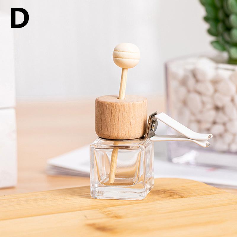 1 PC Car Air Outlet Freshener Diffuser Empty Perfume Clip Bottle Pendant Essential Oil Car Fragrance Hanging Ornament