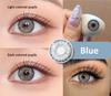 Color Contact Lenses With Soft Colored Lenses 1 Pair 14.2 Mm Natural Color Lenses for Vision Eye Lens