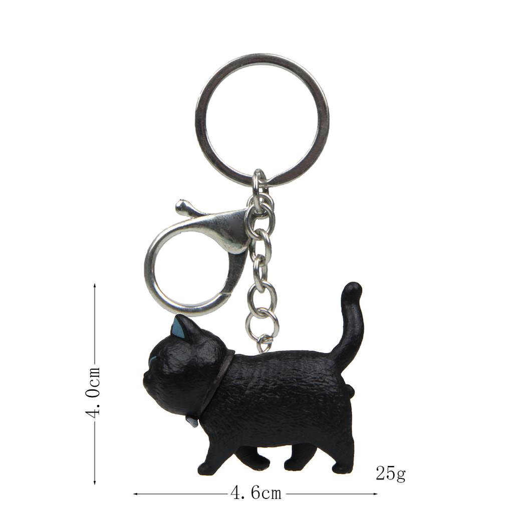 Keychain Cat Cute Animal Pendant With Climbing Hook For Gift Giving And Decor