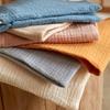 Pure Cotton Crepe Baby Crib Storage and Diaper Hanging Bag - Multiple Colors
